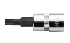 Ceta Form 1/4'' 5 Köşe Delikli TORX Uçlu Lokma- IPR10 x 37 mm / Kartlı