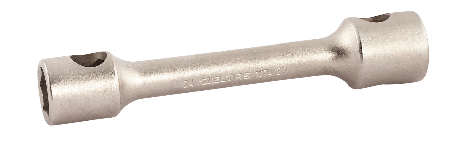 İzeltaş Agır Tip Bijon Anahtarı İki Ağız Kısa 22X24 MM
