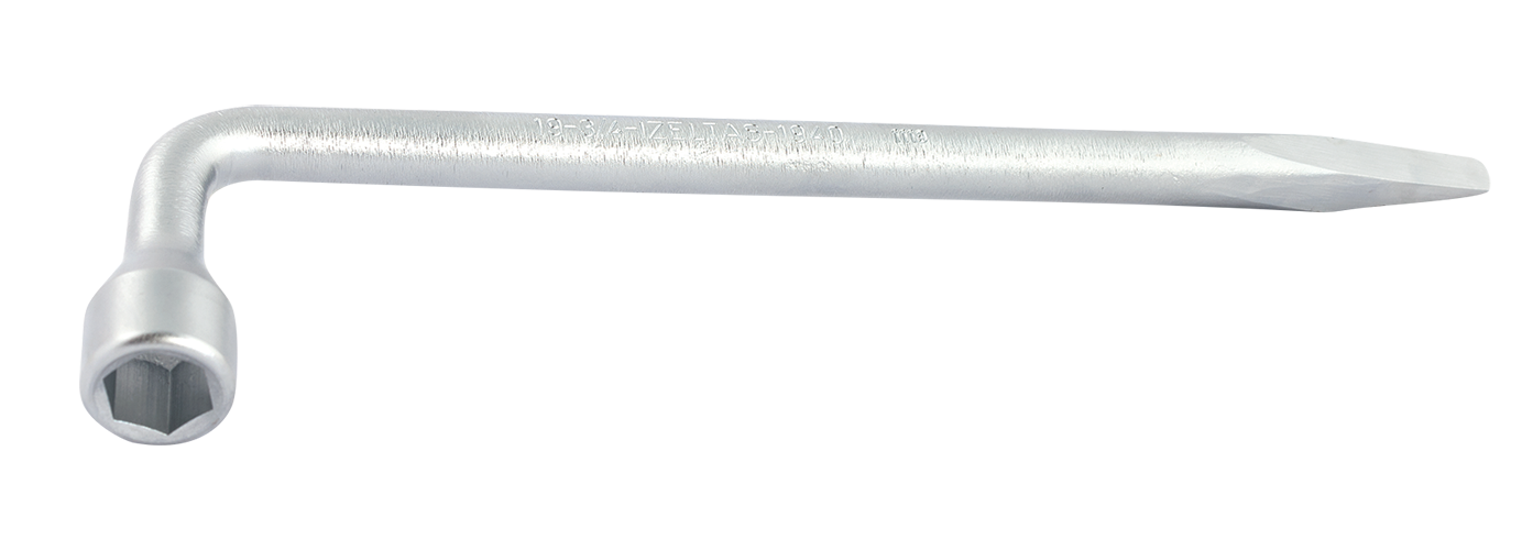 İzeltaş Bijon Anahtarı Pipo Tipi 17 MM (Tornavida Ağızlı)