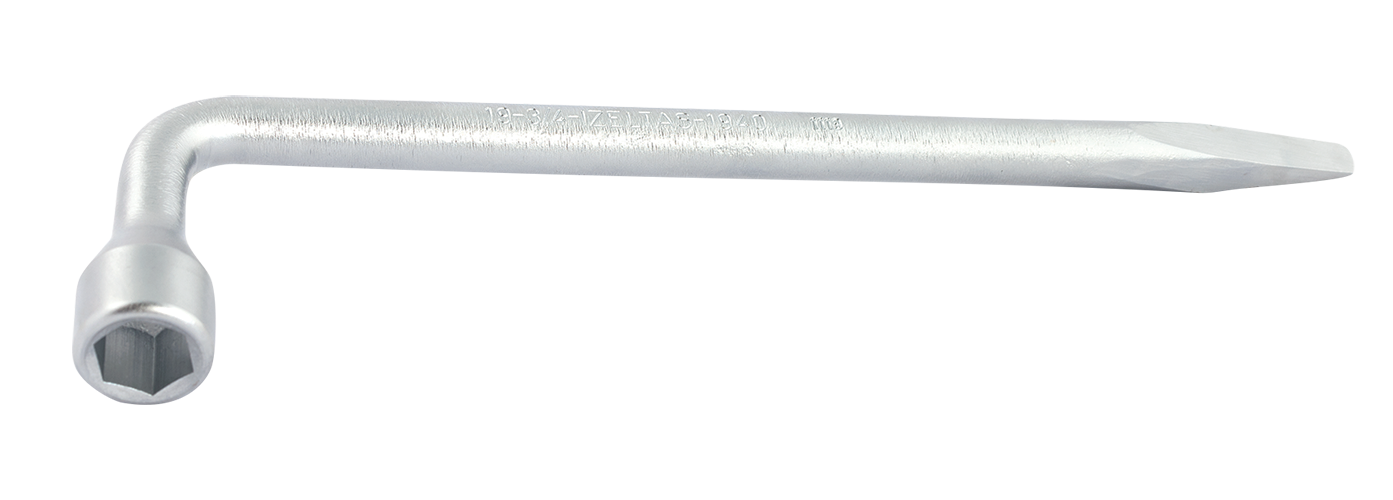 İzeltaş Bijon Anahtarı Pipo Tipi 21 MM (Tornavida Ağızlı)