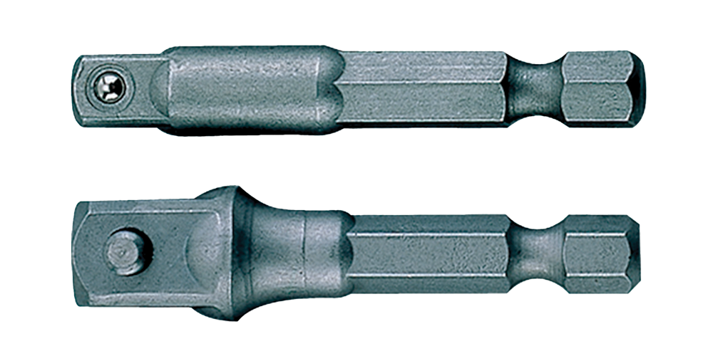 İzeltaş 1/4''M-1/2''M Bits Uç Lokma Adaptörü 50Mm (Makina Kullanımına Uygun)