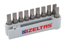 İzeltaş Düz Bits Uç Set 0.8X5.5 (25 MM)