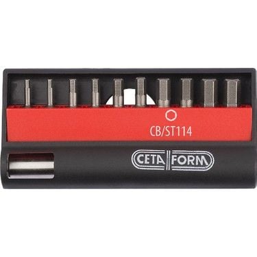 Ceta Form 11 Parça Allen Bits Uç Takımı - 1/4'' Bits Tutucu ile