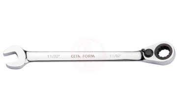 Ceta Form C-GEAR Cırcırlı Kombine Anahtar (Mandallı) - 1/4''