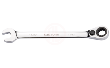 Ceta Form C-GEAR Cırcırlı Kombine Anahtar (Mandallı) - 11/32''