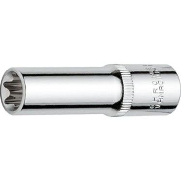 Ceta Form 3/8'' Dış TORX Derin Lokma Anahtar -E12