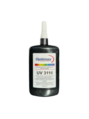 Optimax UV 3116 (Düşük viskoziteli, yapısal UV yapıştırıcı)