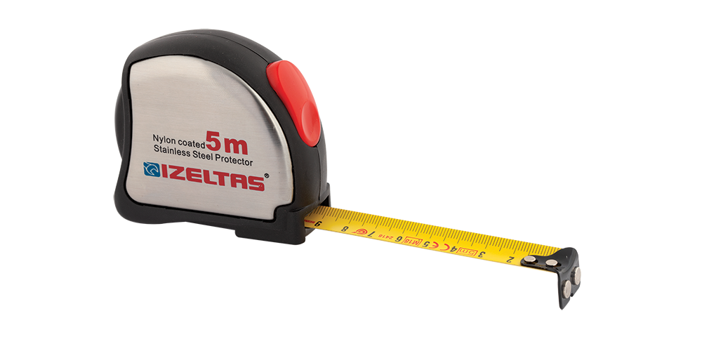 İzeltaş Krom Şerit Metre 5 M