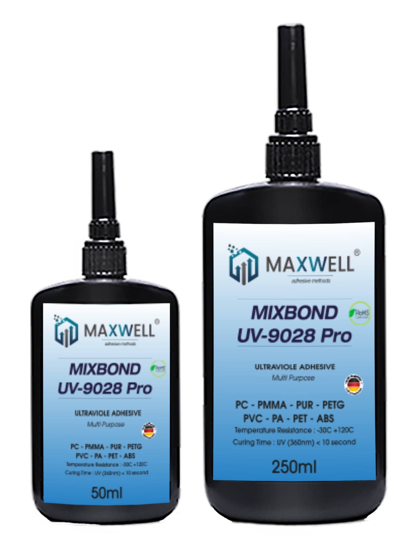 MAXWELL MIXBOND UV 9028 PRO (ROHS ONAYLI UV YAPIŞTIRICI)