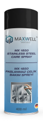 MAXWELL MX 1850 PASLANMAZ ÇELİK TEMİZLEME SPREY