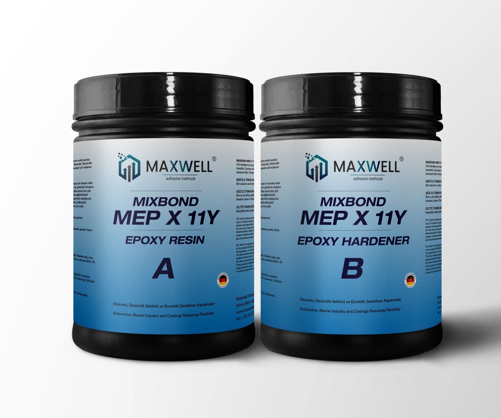 MIXBOND MEP X 11Y EPOKSİ REÇİNE (1/1 Karışım) 1 KG