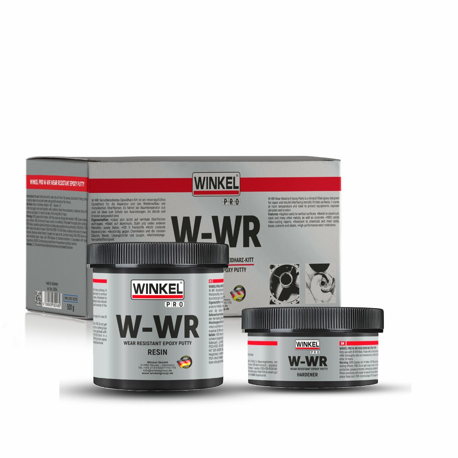 WINKEL PRO W-UW Underwater Repair Epoxy Putty 500 GR