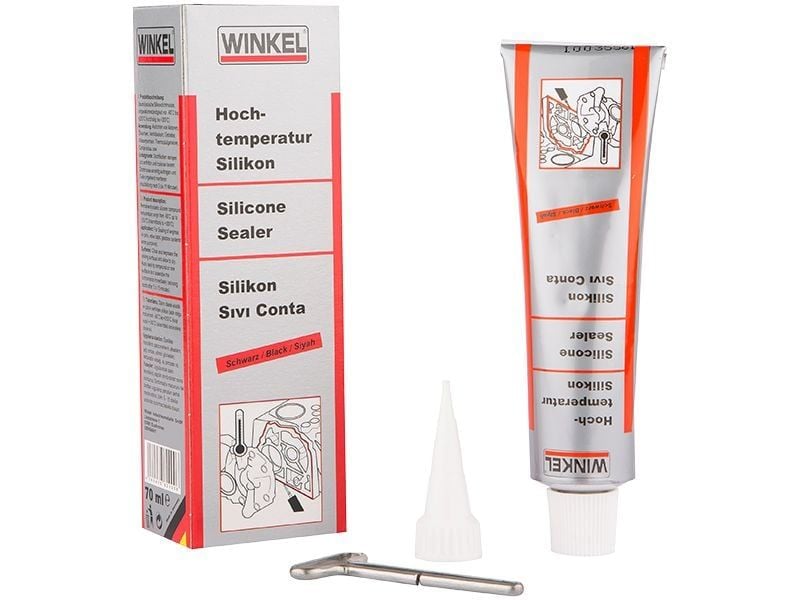 WINKEL RTV Sıvı Conta Siyah Asetoksi 70 ML