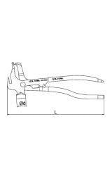 Ceta Form Balans Kurşun Pensesi- 240 mm