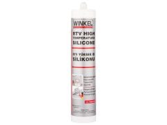 WINKEL RTV Yüksek Isı Silikon Kırmızı Asetoksi 280 ML