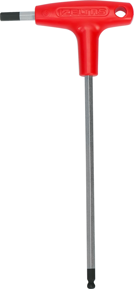 İzeltaş T Tipi Yuvarlak Başlı Allen Anahtar 4 MM