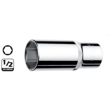 Ceta Form 1/2'' 6 Köşe Derin Lokma Anahtar - 10 mm / Kartlı