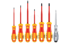 Ceta Form 7 Parça C-PLUS Slimline 1000V Tornavida Takımı - Düz/PZ