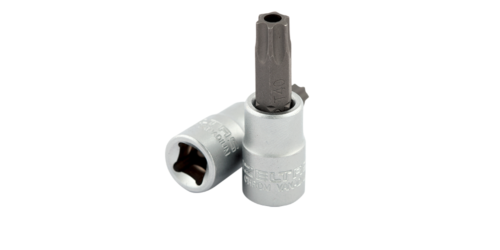 İzeltaş 1/4'' Lokmalı Star Delikli Torx Uç Tr40