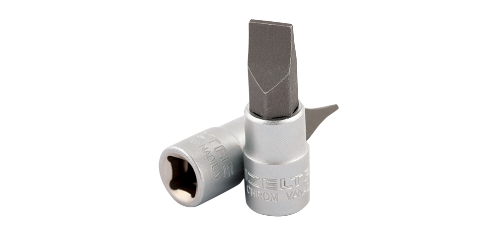İzeltaş 1/4'' Lokmalı Düz Uç 4 MM