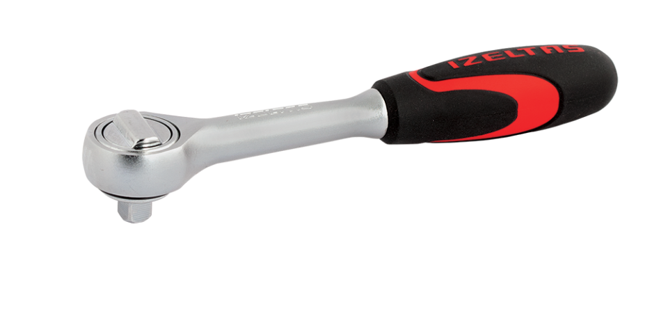 İzeltaş 1/4'' Cırcır Kolu Plastik Saplı 140Mm
