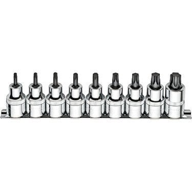 Ceta Form 9 Parça 1/2'' TORX Uçlu Lokma Takımı- Kısa Tip