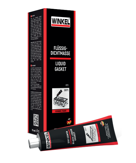 WINKEL Sıvı Conta Siyah Gasket Maker 70 ML