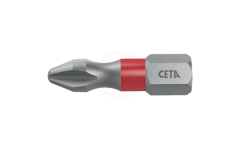Ceta Form 1/4'' Yıldız Bits Uç (Renk Kodlu) - PH2x25 mm