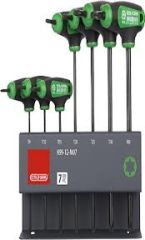 Ceta Form 7 Parça T Saplı TORX Anahtar Takımı (Metal Stand ile)