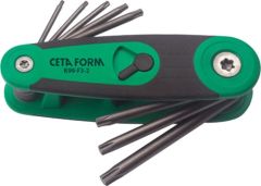 Ceta Form 8 Parça Çakı Tipi Allen Anahtar Seti - SAE