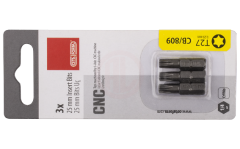 Ceta Form 3 Parça 1/4'' TORX Bits Uç - T30 x 25 mm / Kartlı