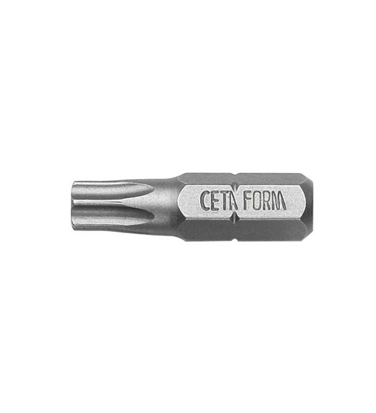 Ceta Form 1/4'' Delikli TORX Bits Uç - T27 x 25 mm