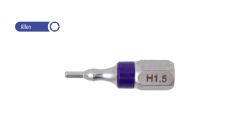 Ceta Form 1/4'' Allen Bits Uç - 1.5 x 25 mm
