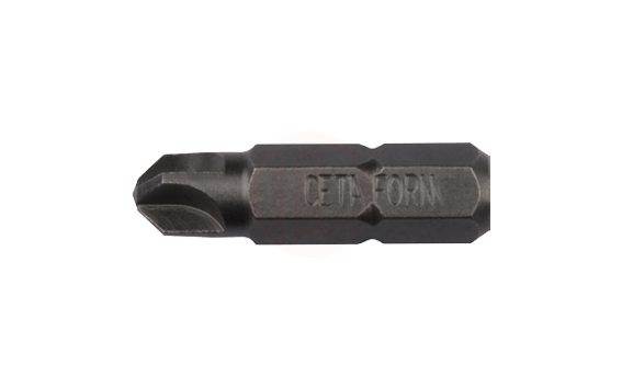 Ceta Form 1/4'' TORQ-SET Bits Uç - No.1/4'' x 25 mm