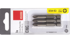 Ceta Form 3 Parça 1/4'' Yıldız Bits Uç- PH2 x 50 mm / Kartlı