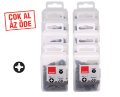 Ceta Form 500 Parça 1/4'' Pozidriv Bits Uç Toptan Paketi- CB/592 (PZ2 x 50 mm)