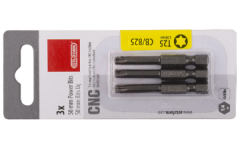 Ceta Form 3 Parça 1/4'' TORX Bits Uç - T40 x 50 mm / Kartlı