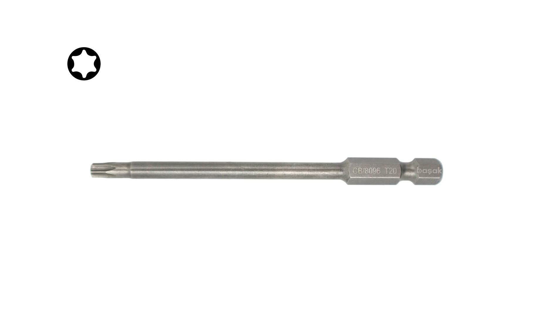Ceta Form 1/4'' TORX Bits Uç - T20 x 90 mm