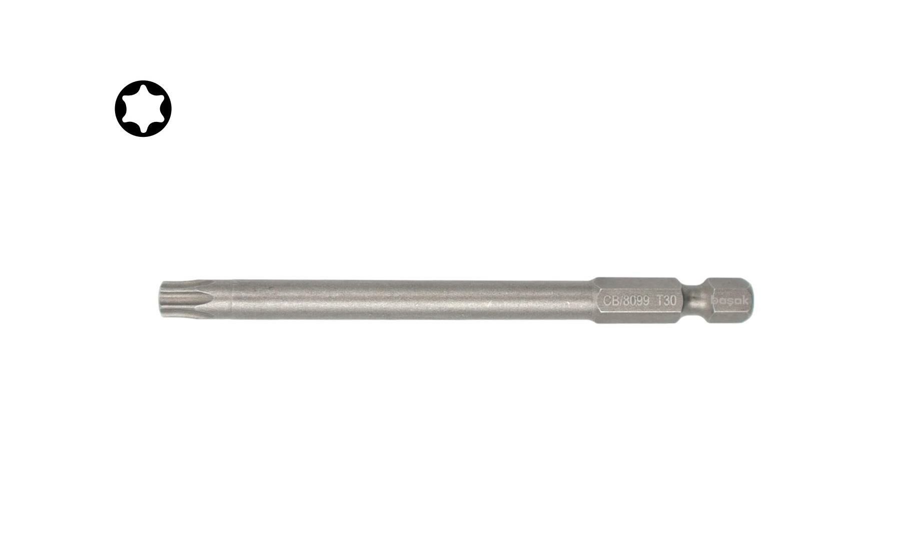 Ceta Form 1/4'' TORX Bits Uç - T30 x 90 mm